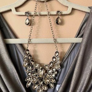 Bundle Evening/Party dress, jewelry &shoes